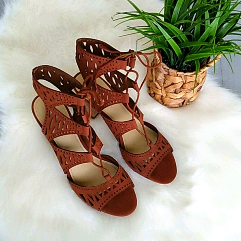 Marc Fisher Paradox boho suede sandals